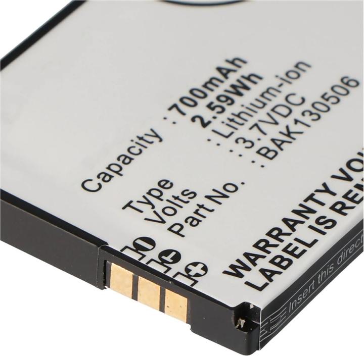 Produktbild AccuCell Akku AVM Fritz Fon M2 Nachbauakku für Fritz! Fon M2 Akku, BAK130506, Fritz!Fon M2