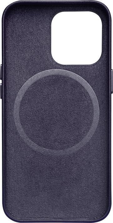 Actual product image QiAlino Sleeve (MagSafe compatible) Dark blue (Apple iPhone 14 Plus)
