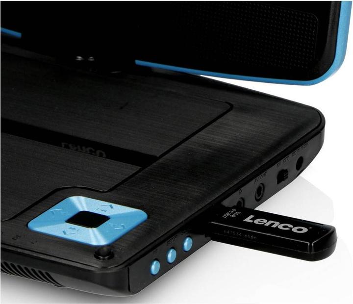 Produktbild Lenco Tragbarer Player DVP-910 (DVP910BLAU) (Tragbarer DVD-Player)