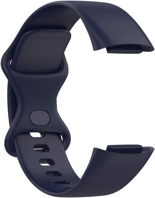 Actual product image Cover-Discount Fitbit Charge 5 - silicone sports bracelet dark blue (Silicone, Batch)