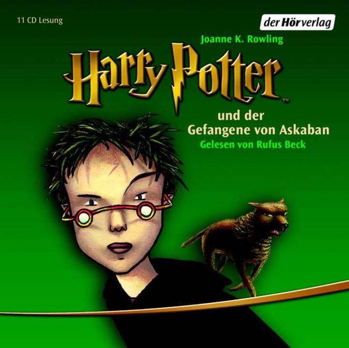 Actual product image Harry Potter and the Prisoner of Azkaban (J.K. Rowling, German)