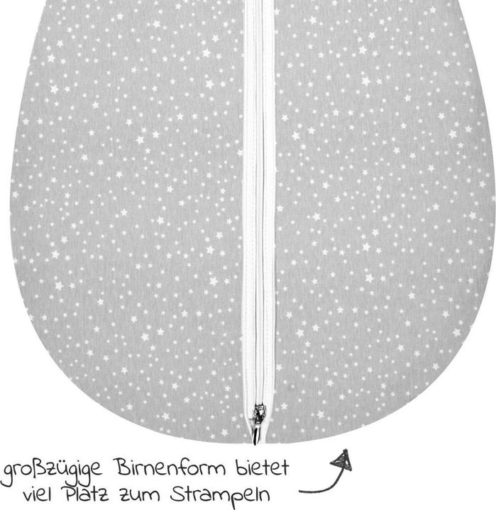Produktbild Alvi Schlafsäcke Kugelschlafsack Mäxchen Thermo - Jersey - Sternenhimmel (Winter)