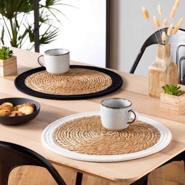 Actual product image Natura Punto Placemat Straw Wickerwork, Set of 4 (4 x)