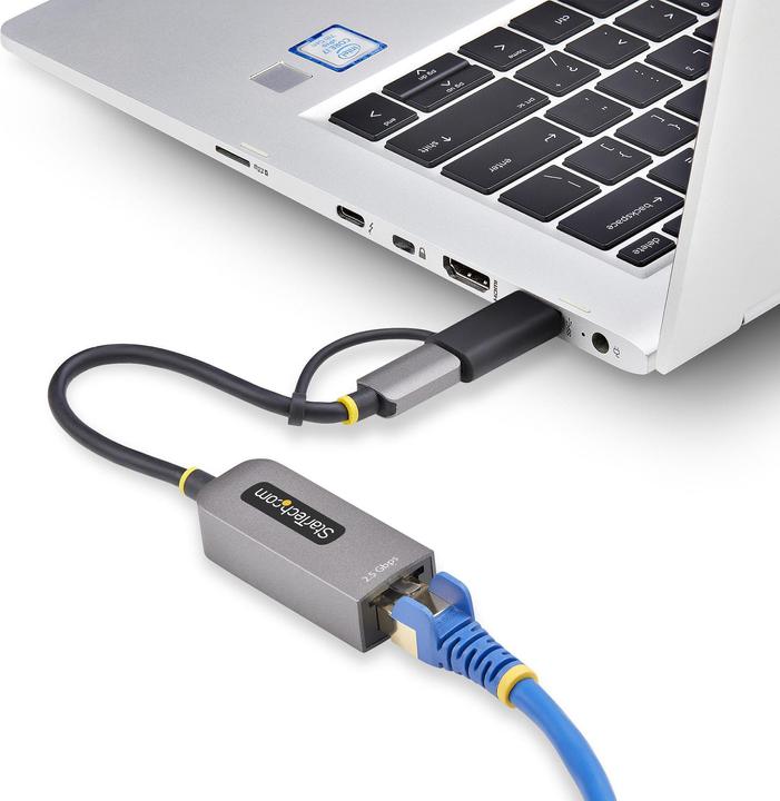 Produktbild StarTech USB 3.0 TYPE-C TO 2.5 GIGABIT (USB-C, RJ45 (1x))