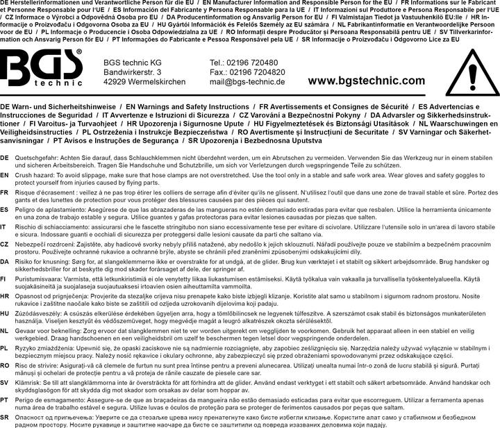 Produktbild BGS Schlauchklemmen-Sortiment (Schlauchklemme)