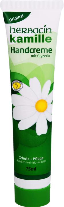 Image du produit Herbacin Crème pour les mains à la camomille, 75 ml de crème (75 ml)