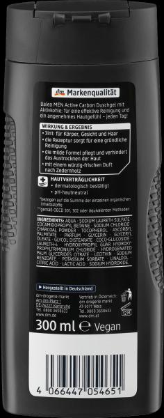 Produktbild dm Balea MEN Duschgel Active Carbon (300 ml)