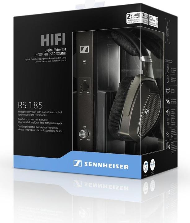 Produktbild Sennheiser Rs 185 (18 h, Kabellos)