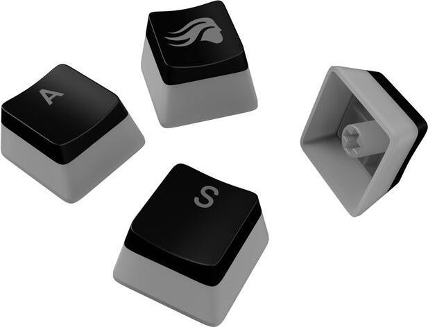 Image du produit Glorious Aura V3 Keycaps, ISO Layout (DE), PBT, Doubleshot - Noir