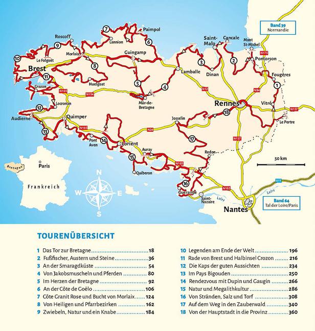 Produktbild Entdeckertouren mit dem Wohnmobil Bretagne (Deutsch, Anette Scharla-Dey, Franz Peter Tschauner, 2023)