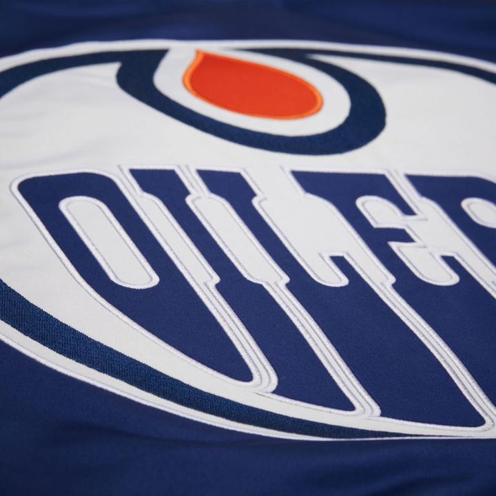 Produktbild Mitchell & Ness M&N Heavyweight Satin Jacket NHL Edmonton Oilers - S (S)