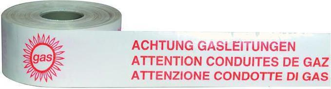 BRW Warning tape for gas lines