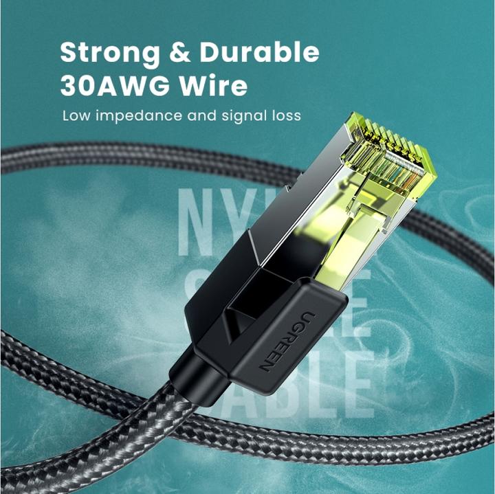 Actual product image Ugreen Network cable (F/FTP, CAT7, 2 m)