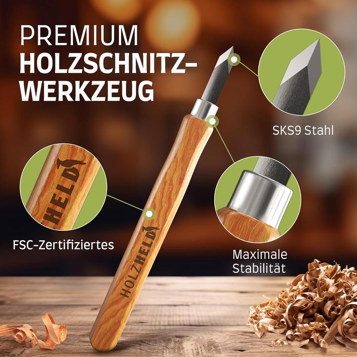Produktbild Holzheld Schnitz-Set