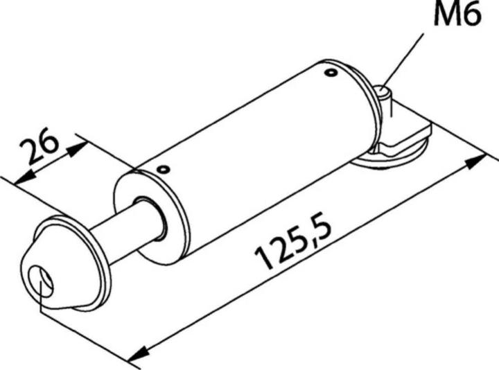 Produktbild Helm Türaussteller 53/73 (1 Stück)