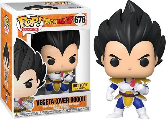 Immagine prodotto Funko POP! Dragon Ball Z Vegeta (oltre 9000!) Edizione limitata Hot Topic