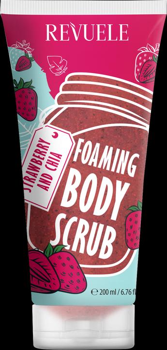 Produktbild Revuele Schäumendes Körperpeeling Erdbeere & Chia 200ml (200 ml)