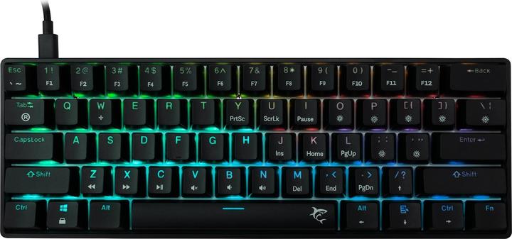 Actual product image White Shark GK-004131 Shinobi-2 Brown switch, Black US (US, Cable)