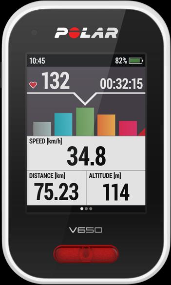 Actual product image Polar V650 Hr
