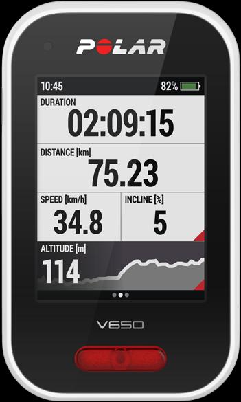 Actual product image Polar V650 Hr