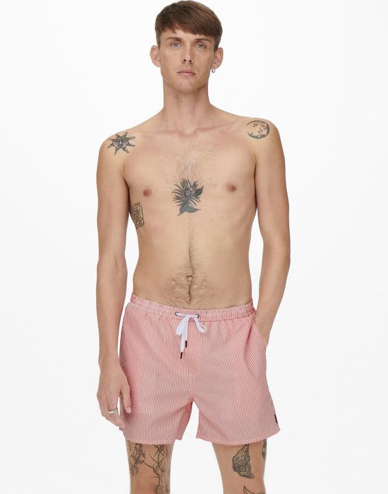 Produktbild Only & Sons Gemusterte Badeshorts (S)
