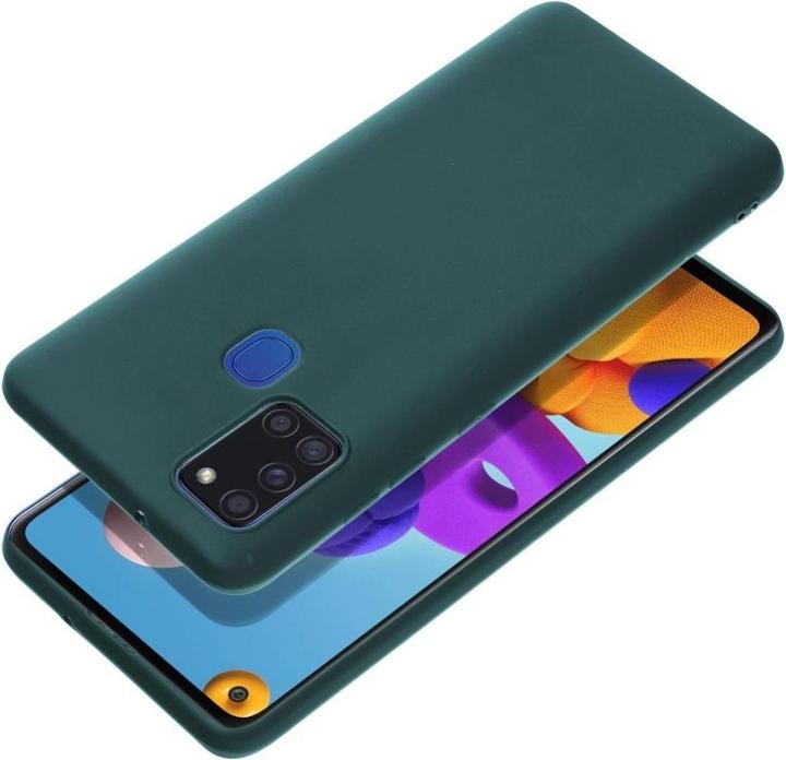 Produktbild OEM Back panel cover MATT case for SAMSUNG A21S dark green (Samsung Galaxy A21s)