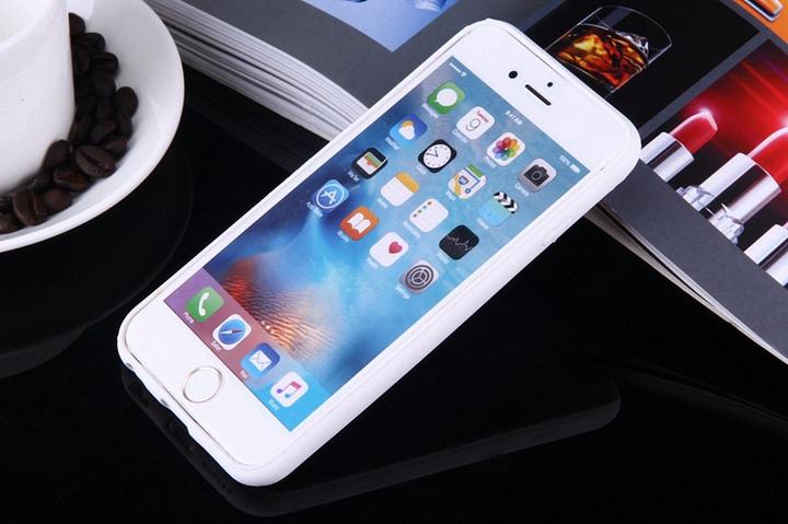 Actual product image König Design Apple iPhone 8 Mobile Case Mandala Case Cover Motif Hand Fatima White New (Apple iPhone 8)