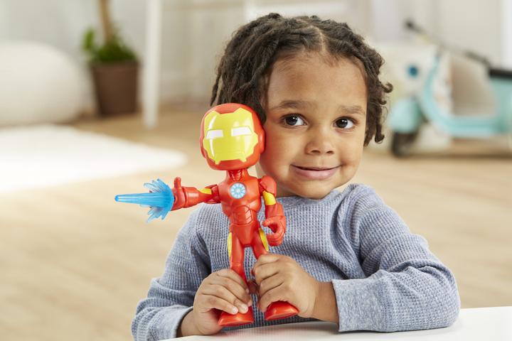 Immagine prodotto Hasbro Figura d'azione di Iron Man in formato super, giocattolo da supereroe per Ki