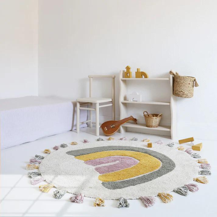 Image du produit Nattiot Teppich Rainbow (110 x 110 cm)