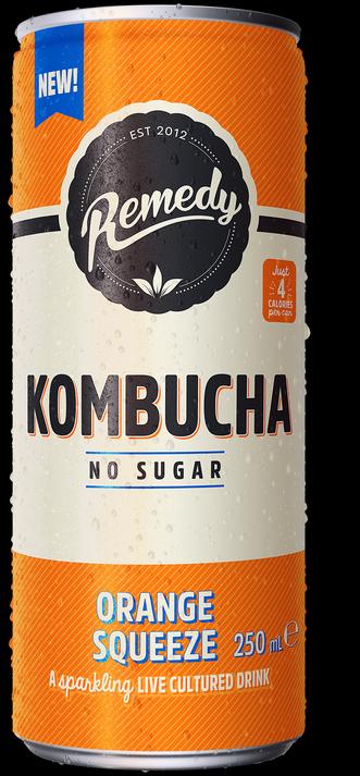 Produktbild Remedy Orange Squeeze Kombucha (12 x 25 cl)