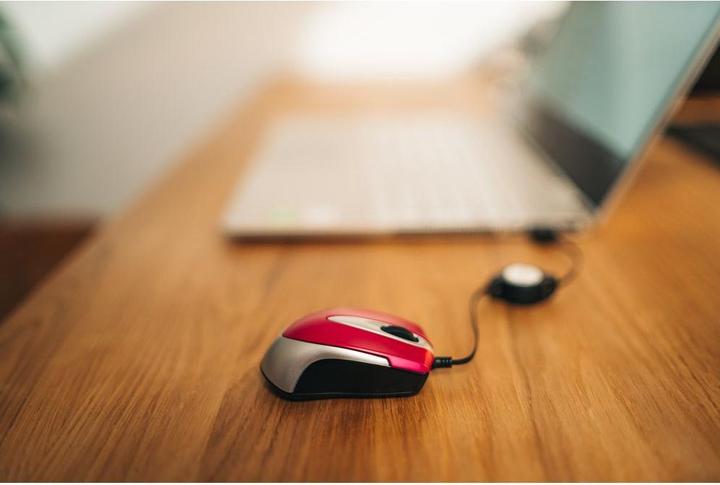 Actual product image Verbatim Go Mini Optical Travel Mouse (Cable)