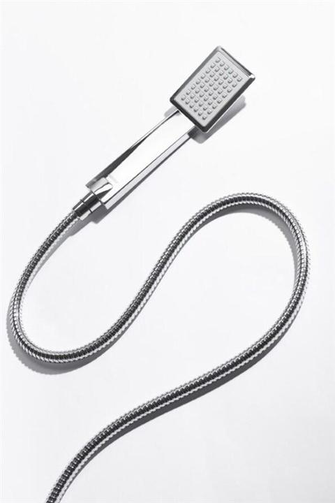 Actual product image FERRON Tytan shower set with chrome-plated thermostatic shower head (NP75SQ-TRV7U)