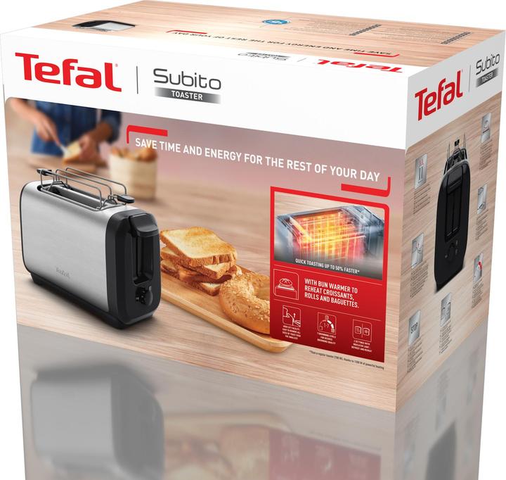 Immagine prodotto Tefal Subito RVS TT5S1D - Broodrooster - RVS (TT5S1DE0)