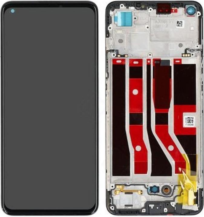 OPPO LCD + Touch + cornice per CPH2219 A74 - nero