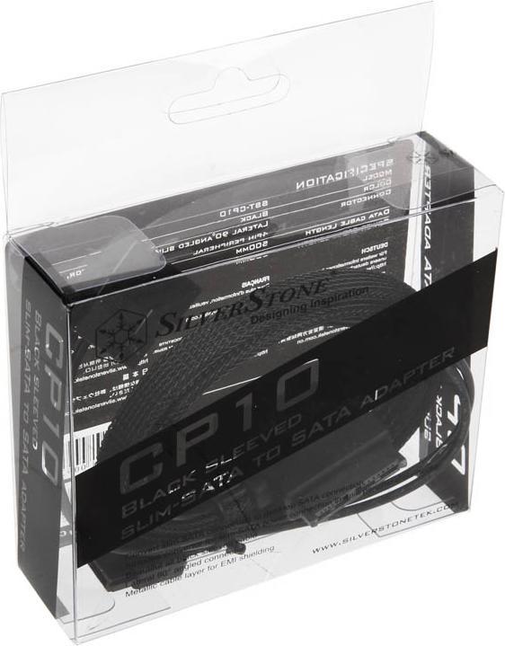 Actual product image Silverstone SST-CP10 Slimline SATA to SATA Adapter