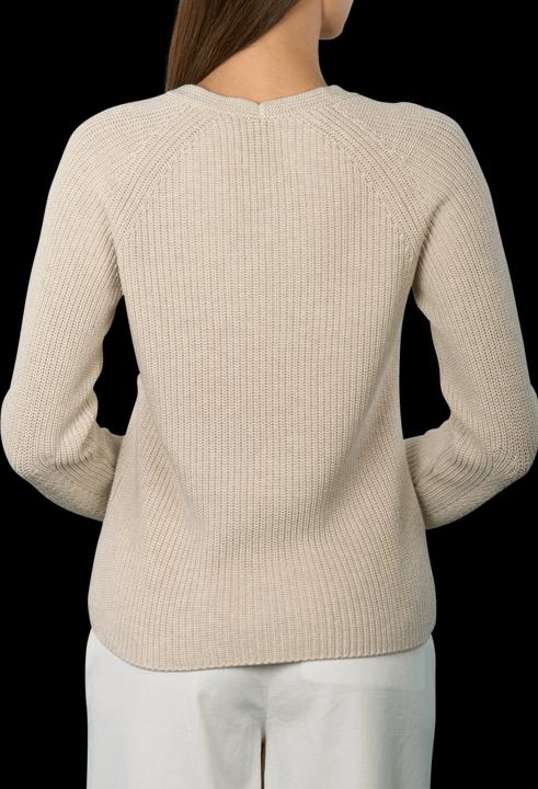 Actual product image Marc O'Polo Cardigan Stich Pullover V-Neck sandy melange (M)