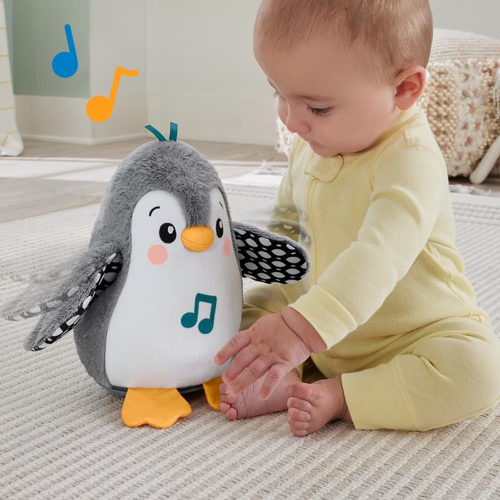 Image du produit Fisher-Price Peluche musicale Manchot Culbuto (20.32 cm)