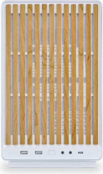 Produktbild Lian-Li DAN Cases A3-mATX Wood Edition PC-Gehäuse, Micro-ATX - Buche, weiss (mATX, Mini-ITX)