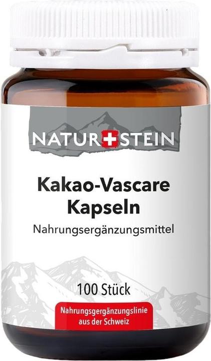 Produktbild Naturstein Kakao-Vascare (100 Stück, Kapseln, 156 g)