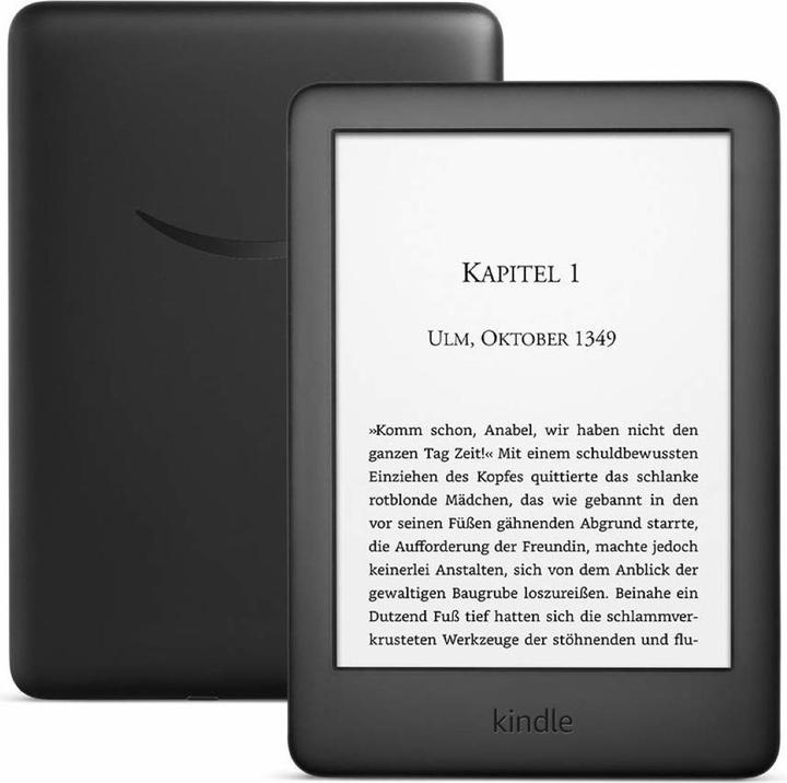 Amazon Kindle with Special Offers (2019) (6", 8 GB, Schwarz)