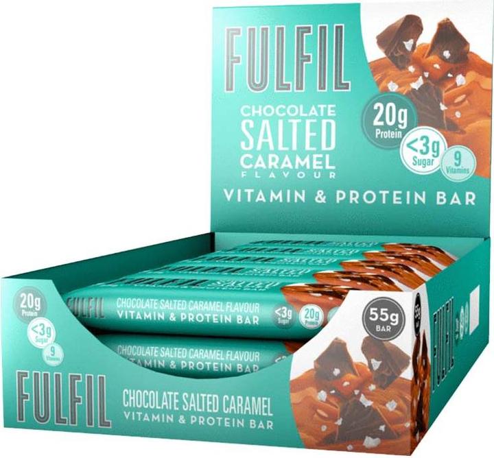 Actual product image Fulfil Nutrition Vitamin and protein bars (Chocolate, 15 pcs., 825 g)