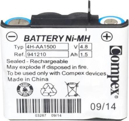 Compex Batterie FIT1.0 / FIT3.0 / SP2.0 / SP4.0