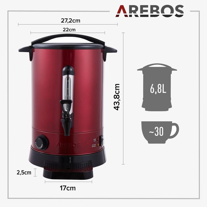 Immagine prodotto Arebos Colla 950 W (6.80 l)