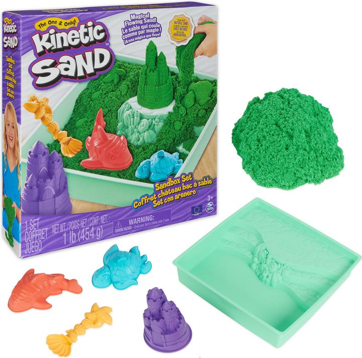 Actual product image Spin Master Kinetic Sand Sandbox Set