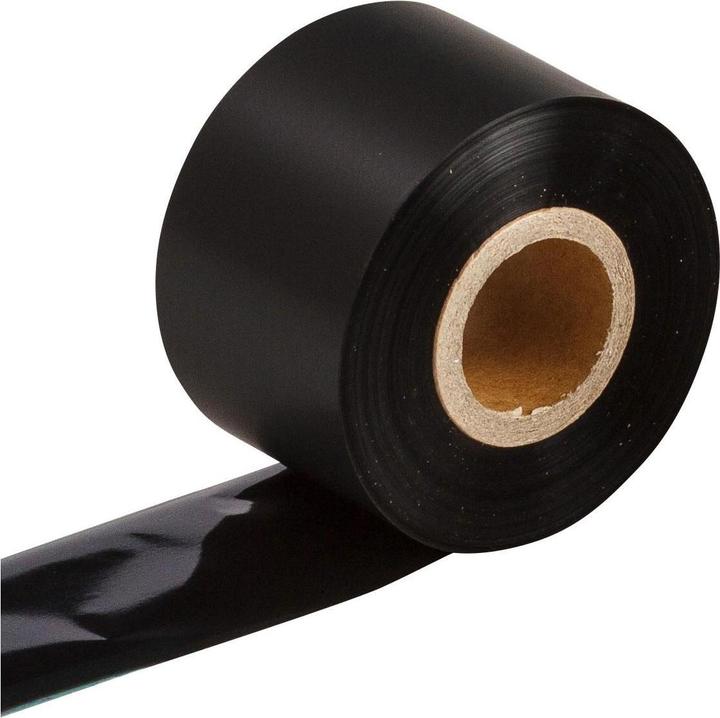 Produktbild Brady R-4706, Harz-Farbband, Schwarz, 40.00 mm x 300.00 m, aussengewickelt, Halogenfrei (1 Stück)