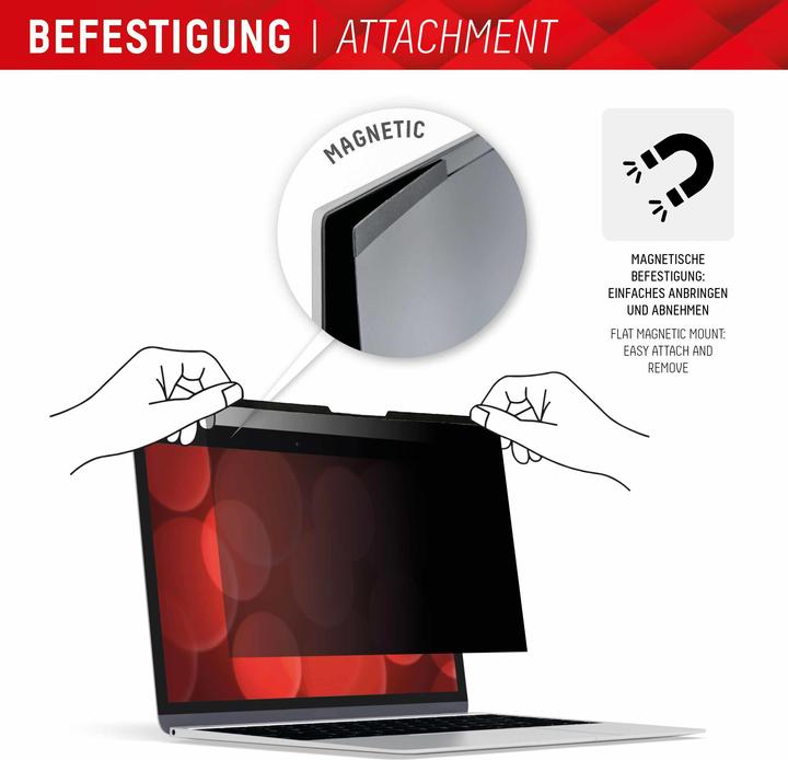 Produktbild Displex Privacy Safe, Laptop Blickschutzfilter (13.30", 16 : 10)