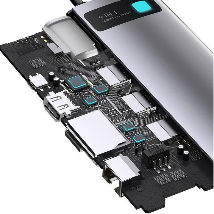 Produktbild Baseus CAHUB-CU0G (USB-C, 3 Ports)