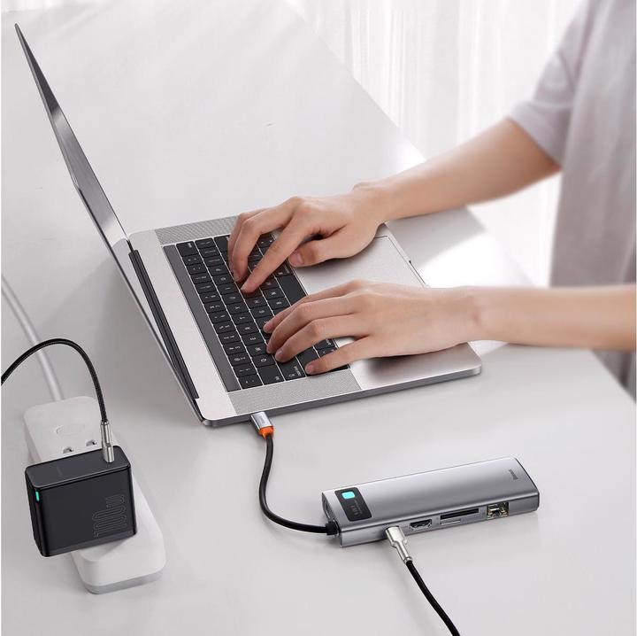 Produktbild Baseus CAHUB-CU0G (USB-C, 3 Ports)