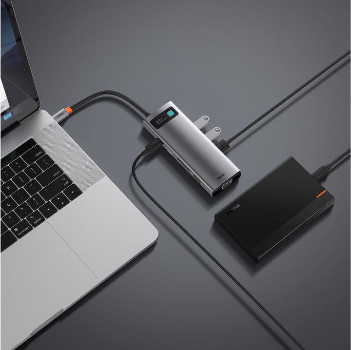 Produktbild Baseus CAHUB-CU0G (USB-C, 3 Ports)