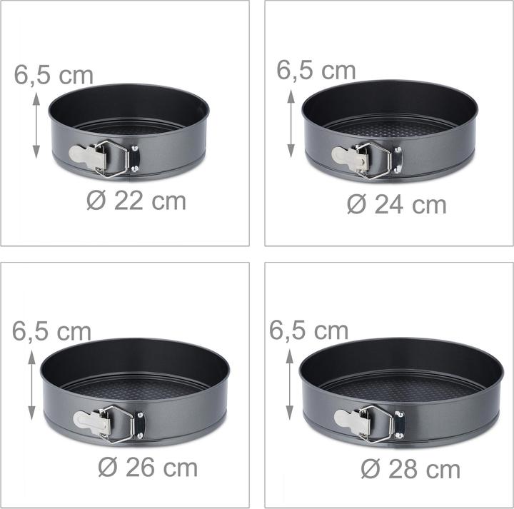 Actual product image Relaxdays Springform pan set (28 cm)